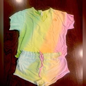 Anthropologie daily practice brand set. ombré colored, XL.